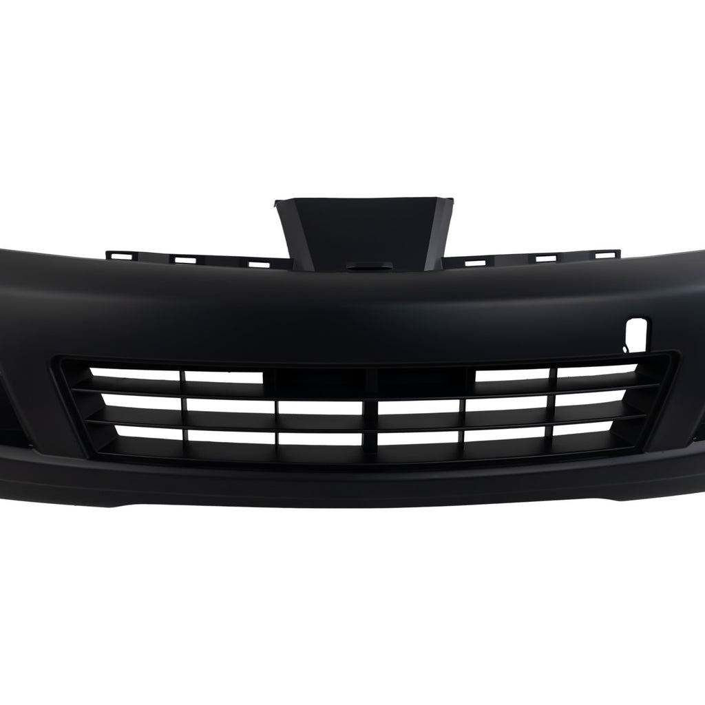 Front Bumper Cover Primed with Fog Lamp Holes For 2007-2012 Nissan Versa