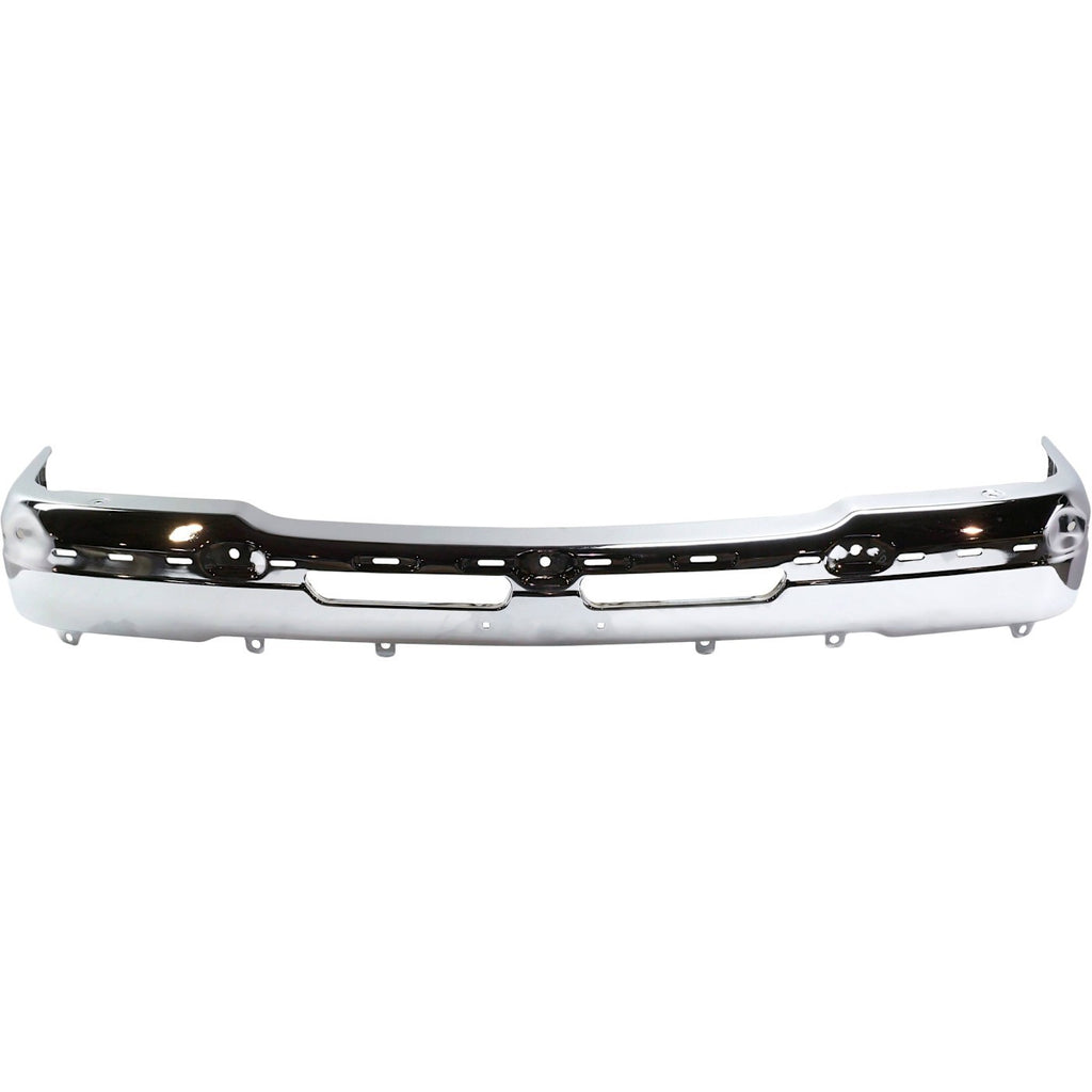 Front Chrome Bumper + Grille + Headlights For 2003-2006 Chevy Silverado 2500HD