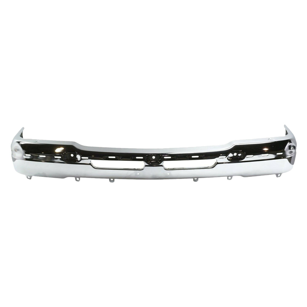 Front Bumper Chrome Steel Complete Kit For 2003-2006 Chevrolet Silverado 1500
