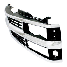 Load image into Gallery viewer, Front Chrome Grille + Headlights + Reflectors For 1995-1999 Chevrolet C/K Series