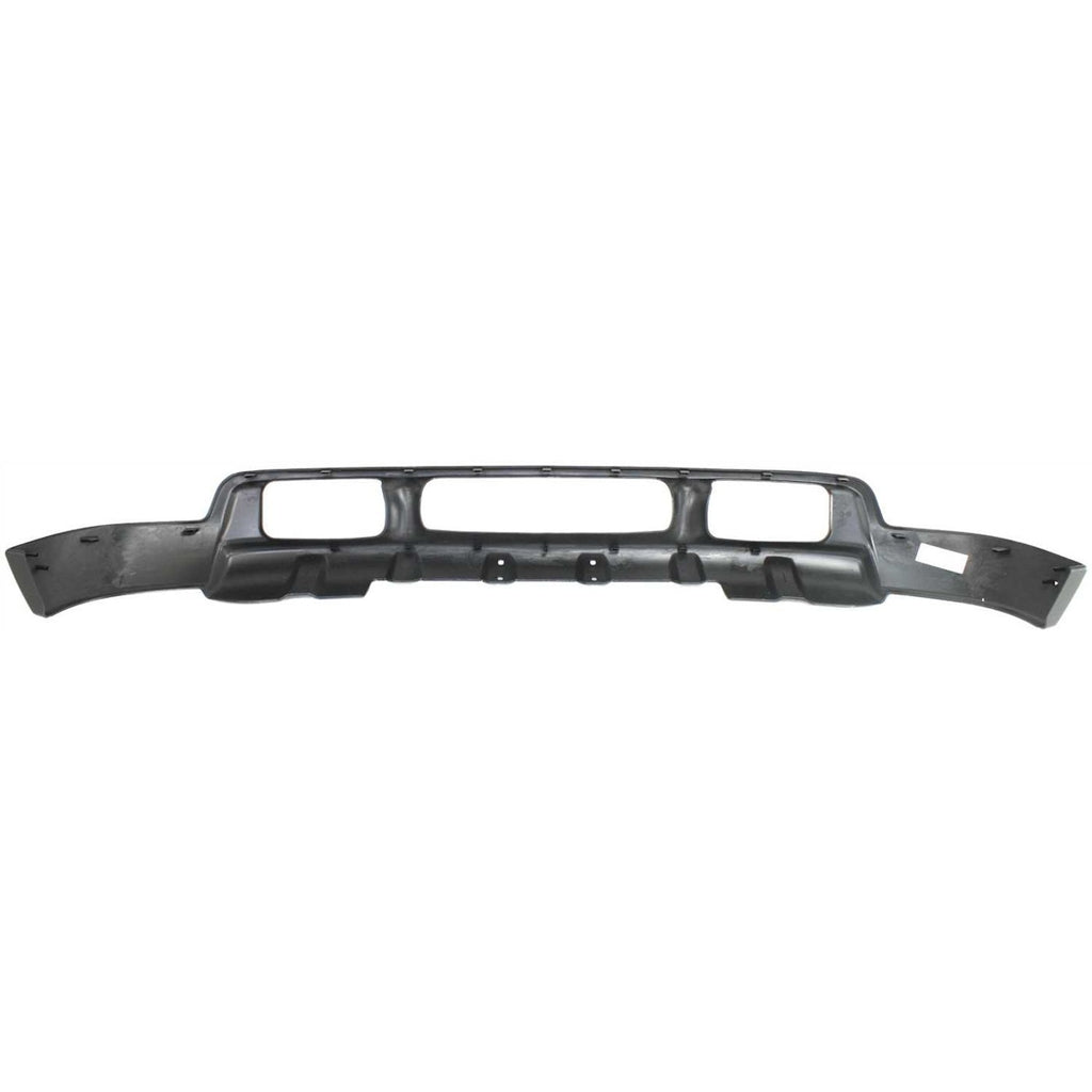 Front Bumper Chrome Steel + Upper & Lower Valance For 2001-2004 Ford Super Duty