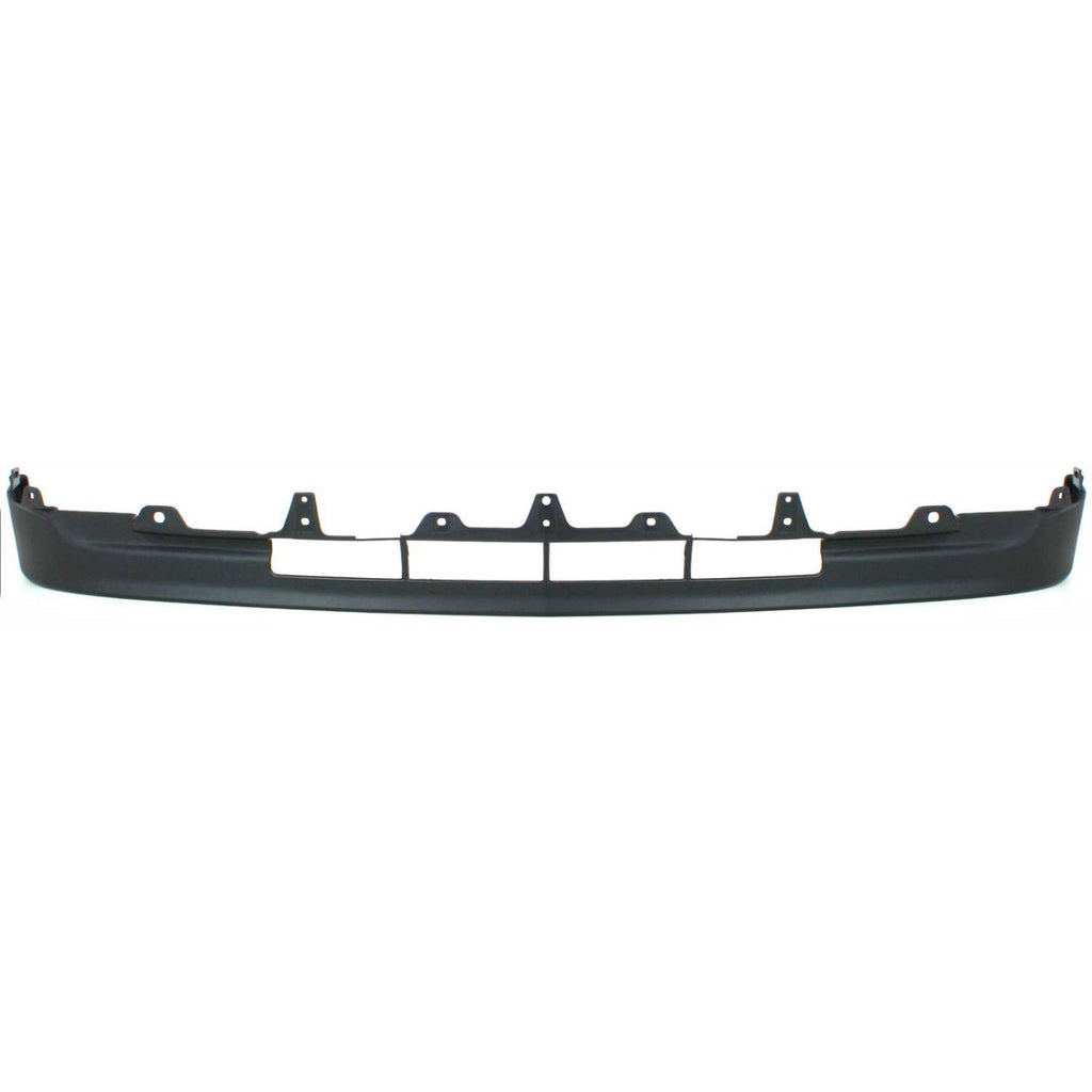 Front Bumper Chrome Steel + Upper & Lower Valance For 2001-2004 Ford Super Duty