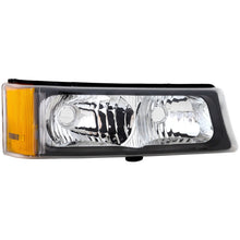 Load image into Gallery viewer, Front Chrome Bumper + Grille + Headlights For 2003-2006 Chevy Silverado 2500HD