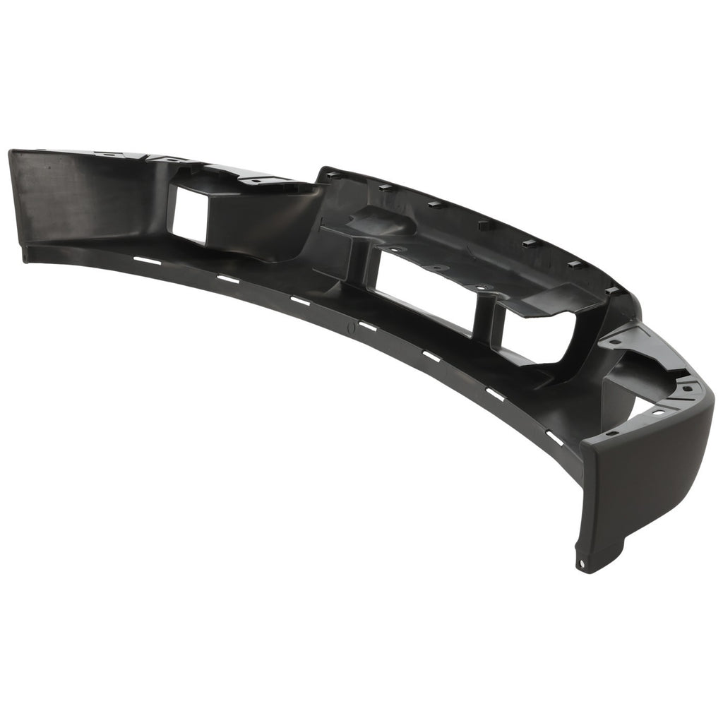 Front Bumper Chrome + Valance + Fog Lamps For 04-12 GMC Canyon / Chevy Colorado