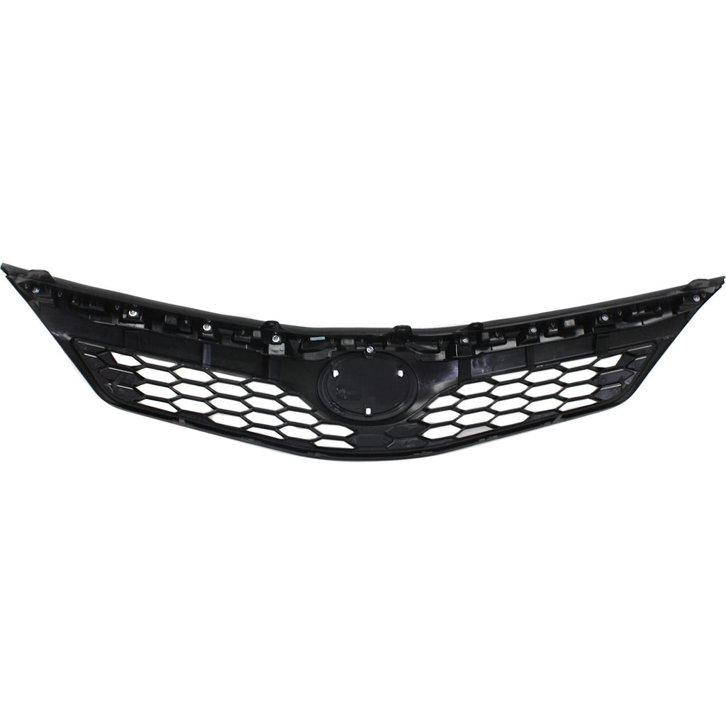 Front Bumper Primed & Grille Assembly Kit For 2012-2014 Toyota Camry SE/SE Sport