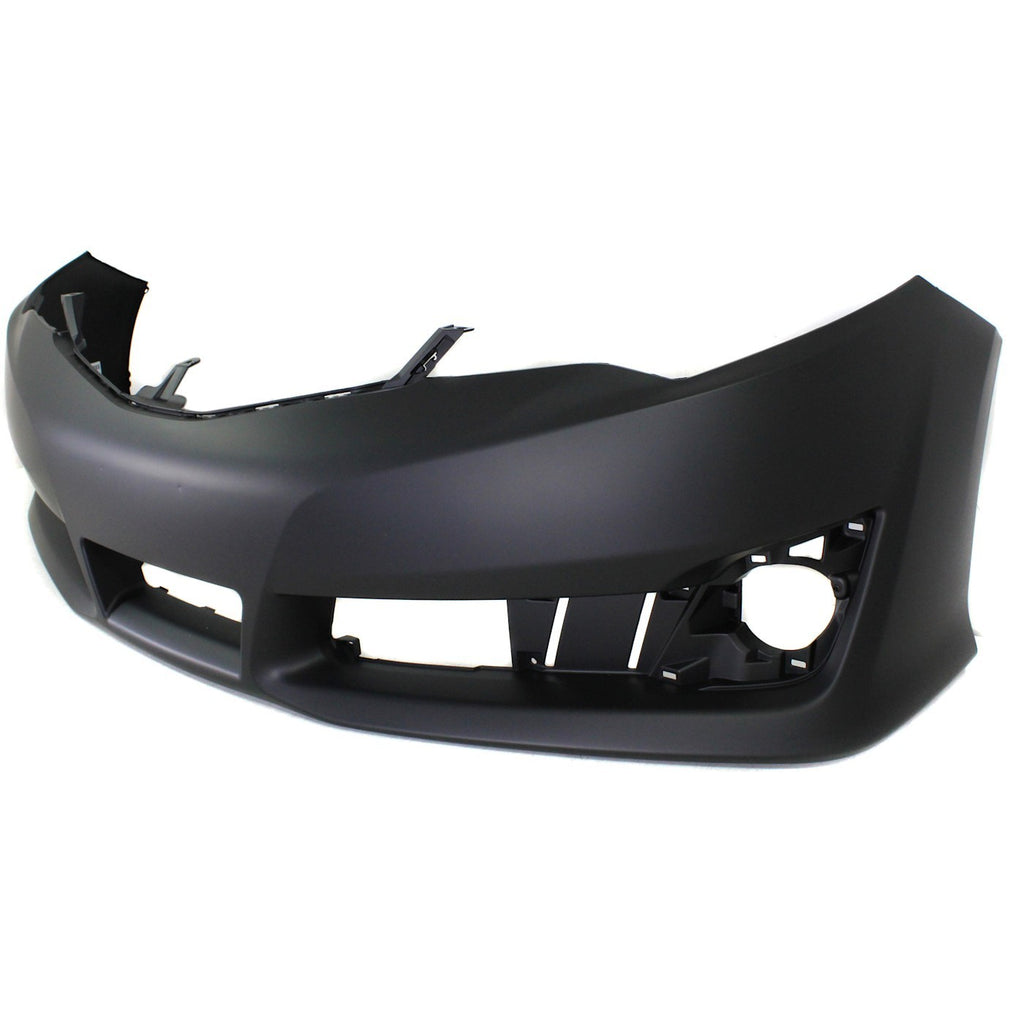 Front Bumper Primed & Grille Assembly Kit For 2012-2014 Toyota Camry SE/SE Sport