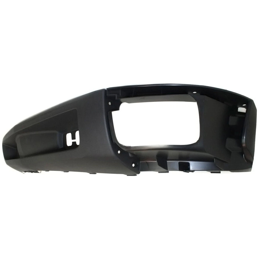 Front Bumper Chrome + Lower Valance Textured For 2009-2013 Chevy Silverado 1500