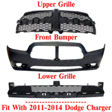 Load image into Gallery viewer, New Front Bumper Cover &amp; Grille Assembly Kit For 2011-2014 Dodge Charger