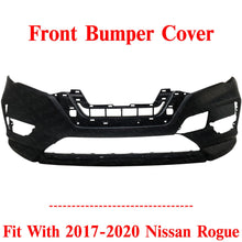 Load image into Gallery viewer, Front Bumper Cover Primed For 2017-2020 Nissan Rogue