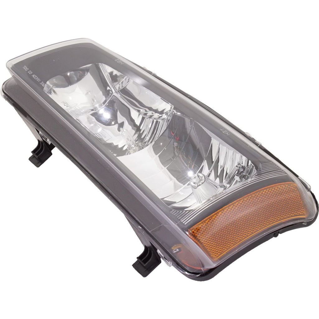 Front Grille + Headlight Kit For 2003-2006 Chevrolet Silverado 1500 2500HD 3500