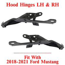 Load image into Gallery viewer, Hood Hinge Left Driver and Right Passenger Side For 2018-2021 Ford Mustang