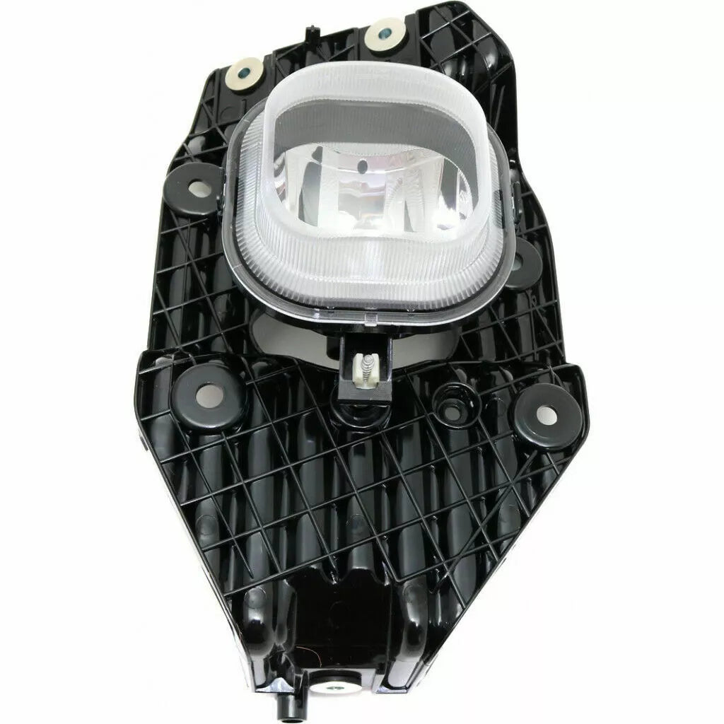 Front Bumper Chrome + Brackets + Fog Light For 11-16 Ford F-250 F-350 Super Duty