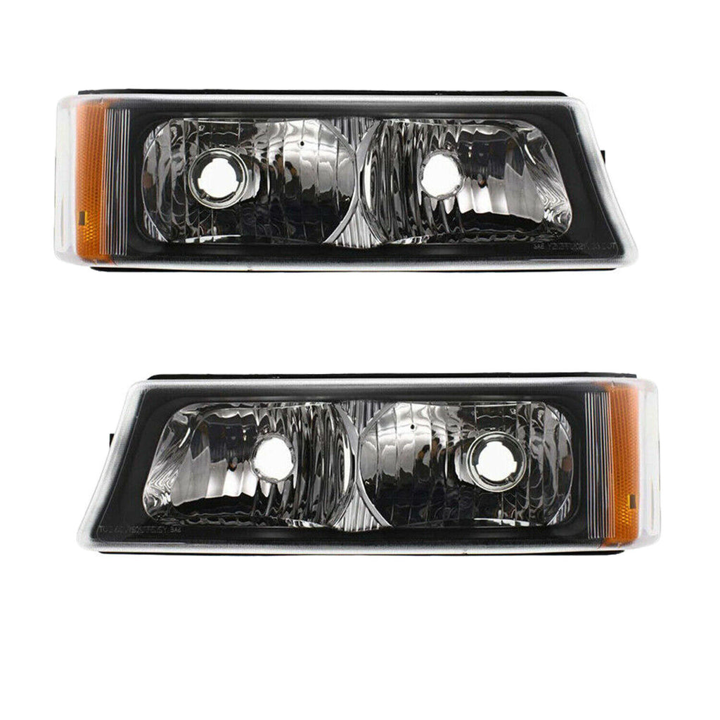 Front Bumper Chrome Steel Complete Kit For 2003-2006 Chevrolet Silverado 1500