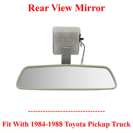 Inside Rear View Mirror Lighted For 1984-1988 Toyota Pickup Truck