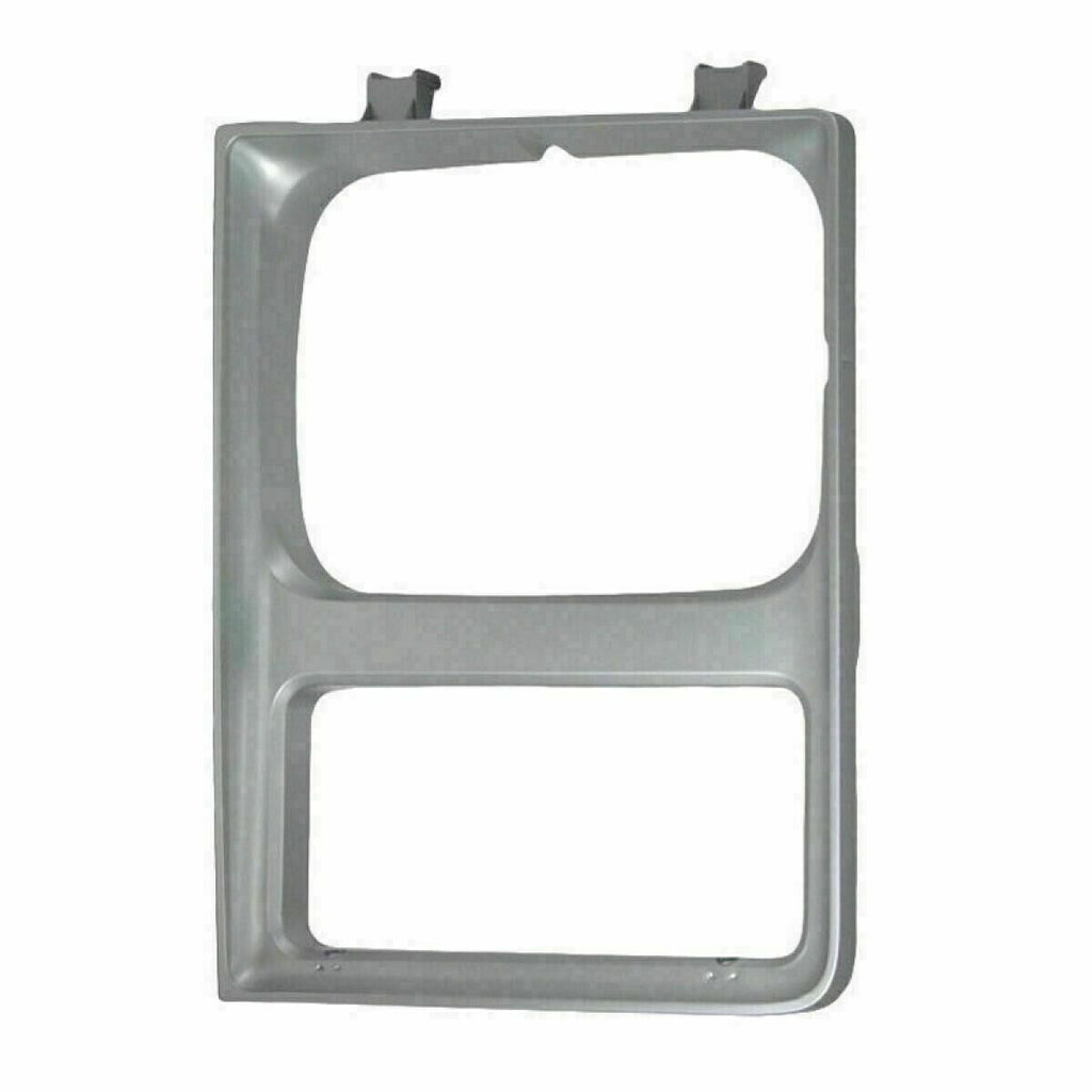 Grille Silver + Headlight Bezels For 1985-1988 GMC C/K Series Pickup Suburban