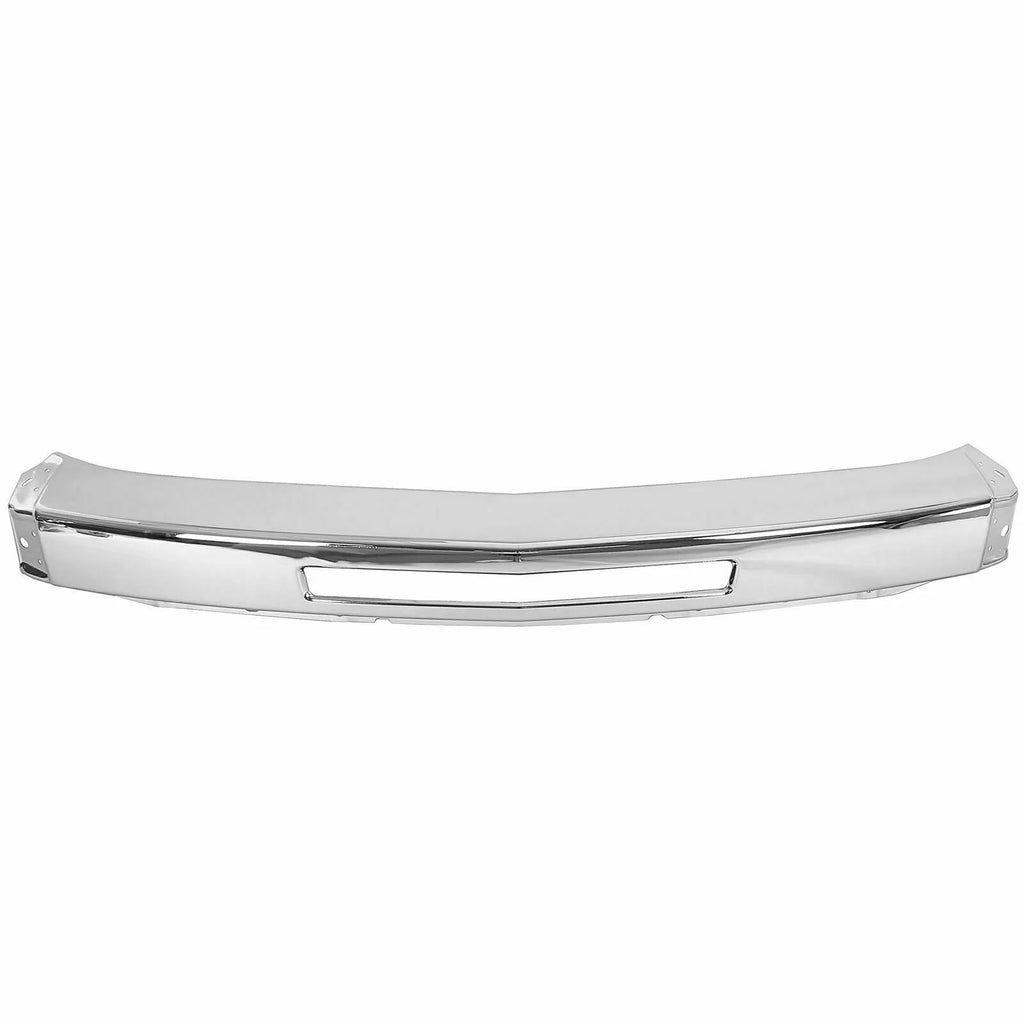 Front Bumper Chrome + Lower Valance + Extension For 2007-13 Chevy Silverado 1500