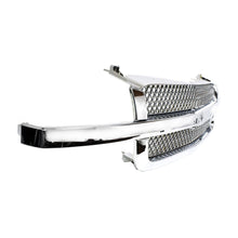 Load image into Gallery viewer, Chrome Grille Mesh Insert + Lower Valance For 2003-06 Chevy Silverado 1500 2500