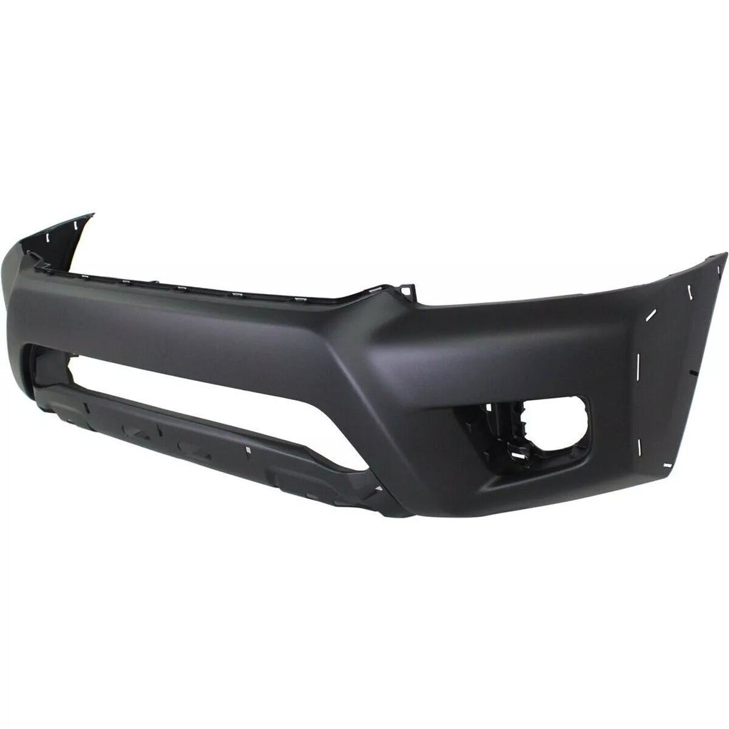 Front Bumper Cover + Lower Grille Textured For 2012-2015 Toyota Tacoma