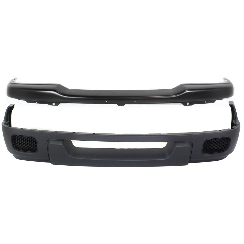 Front Bumper Kit with Lower Valance For 2004-2005 Ford Ranger
