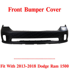 Load image into Gallery viewer, Front Bumper Cover Primed With Fog Light Holes For 2013-2018 Ram 1500