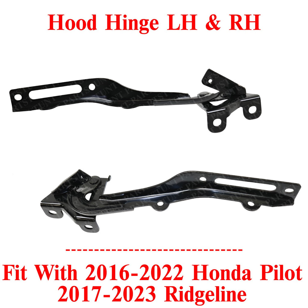 Hood Hinge Left and Right Side For 2016-2022 Honda Pilot 2017-2023 Ridgeline