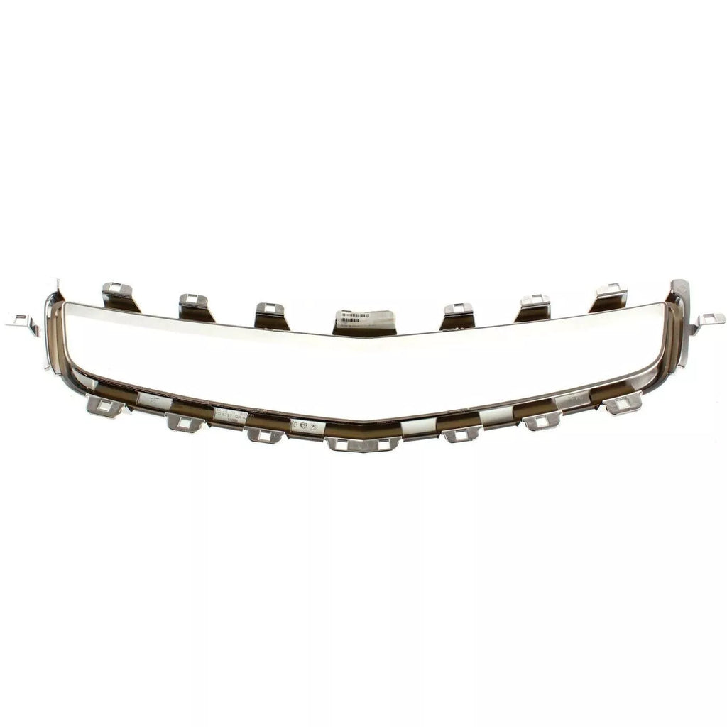Front Bumper Center Grille + Chrome Molding For 2008-2012 Chevrolet Malibu