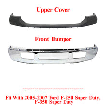 Load image into Gallery viewer, Front Bumper Cover Kit For 2005-2007 Ford F-250 Super Duty and F-350 Super Duty