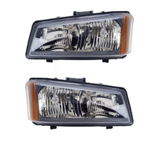 Load image into Gallery viewer, Front Bumper Chrome Steel + Grille with Headlight Kit For 2003-06 Silverado 1500